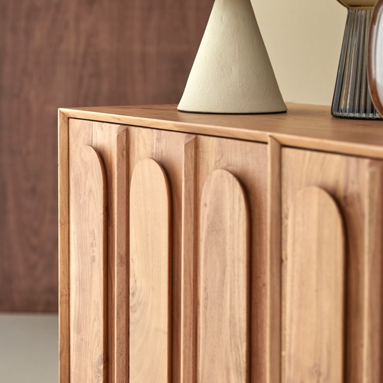 Olga - Solid acacia sideboard 200 cm