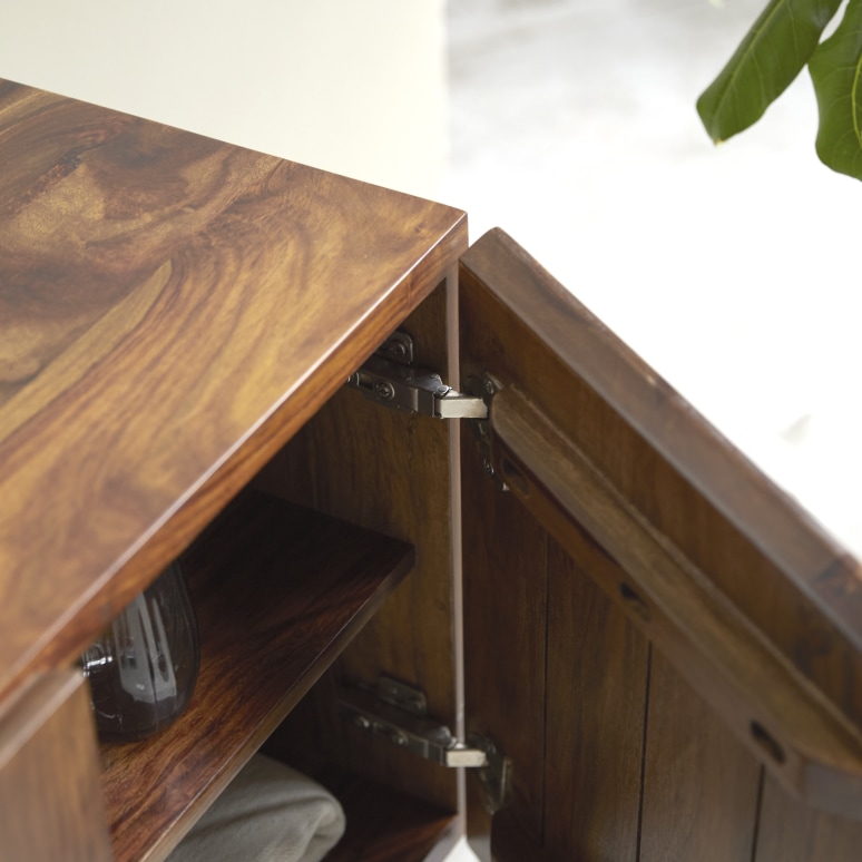 Honorine - Buffet bas en palissandre massif 165 cm