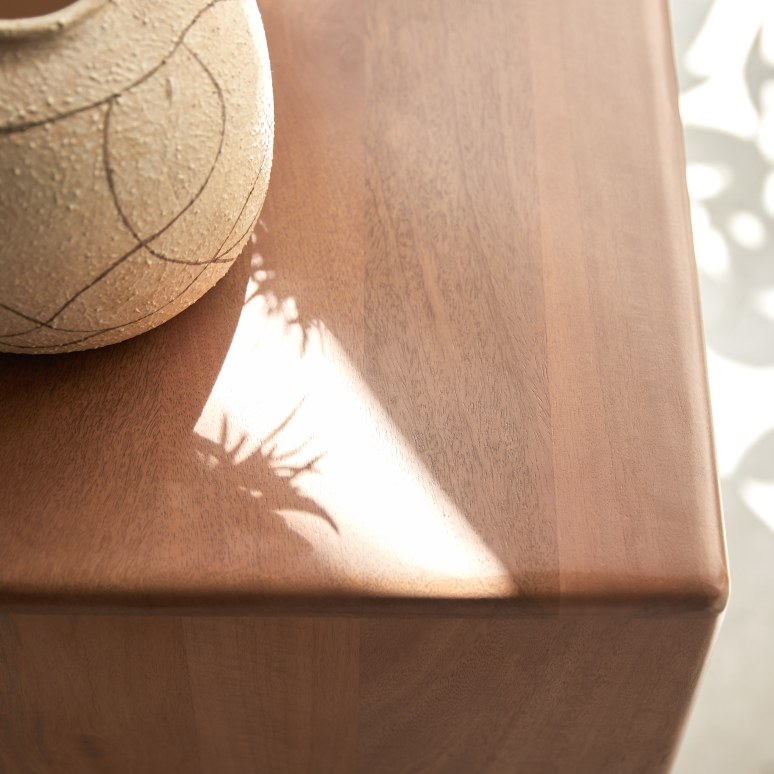 Gabrielle - Sideboard in solid mango wood, 100 cm