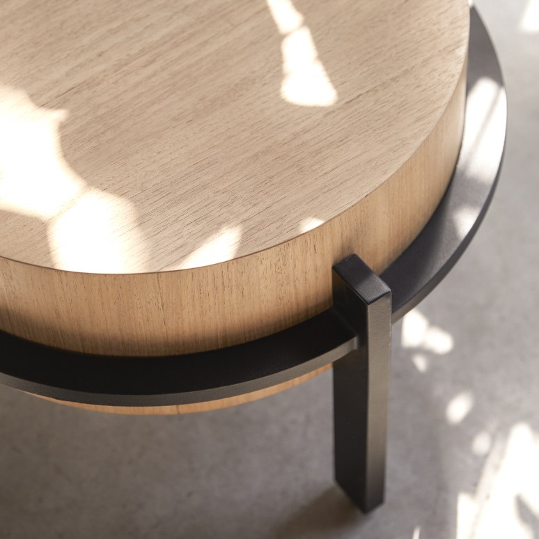 Ava - Teakhouten bijzettafel