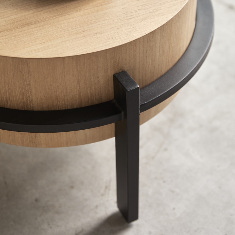 Ava - Comodino in teak