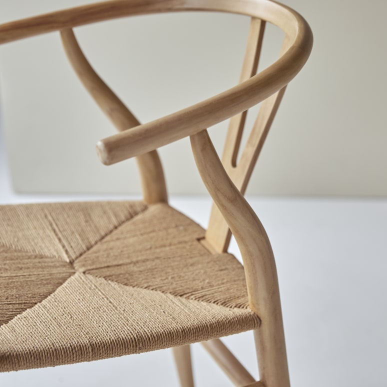 Blaise - Sedia in teak massello e corda