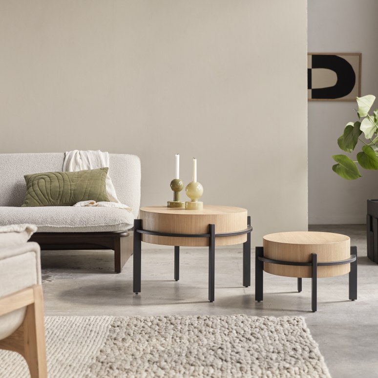 Ava - Teakhouten salontafel