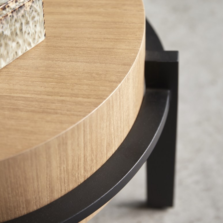 Ava - Set di 2 tavolini in teak