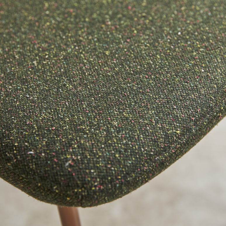 Yutapi - Set of 2 Oak Chairs with Khaki Fabric