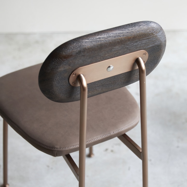 Yutapi - Set of 2 Mohawk Choco Solid Oak Chairs