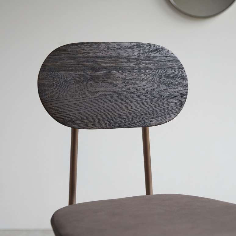 Yutapi - Set of 2 Mohawk Choco Solid Oak Chairs