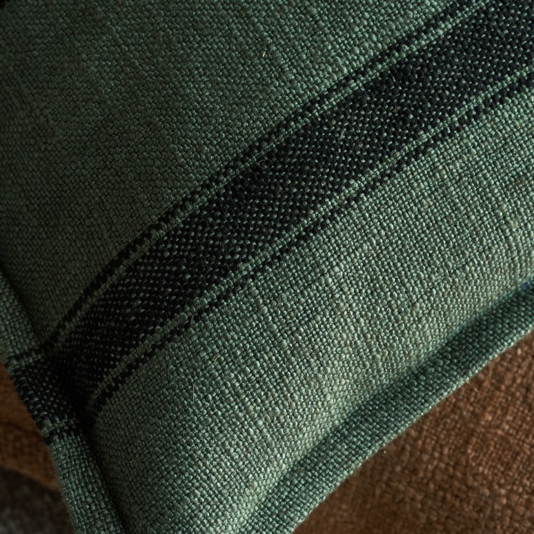 Suto - Funda de cojín de lino de 60 cm x 40 cm