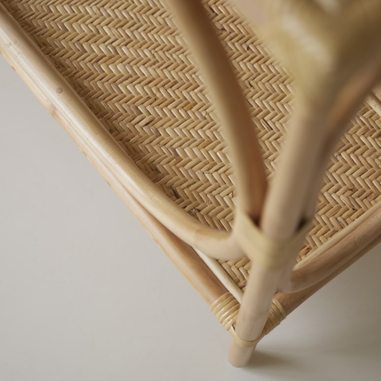 Ella - Haltafel van rotan D. 35 cm