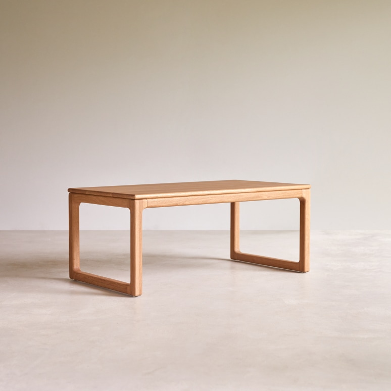 Arto - Table basse en chêne massif
