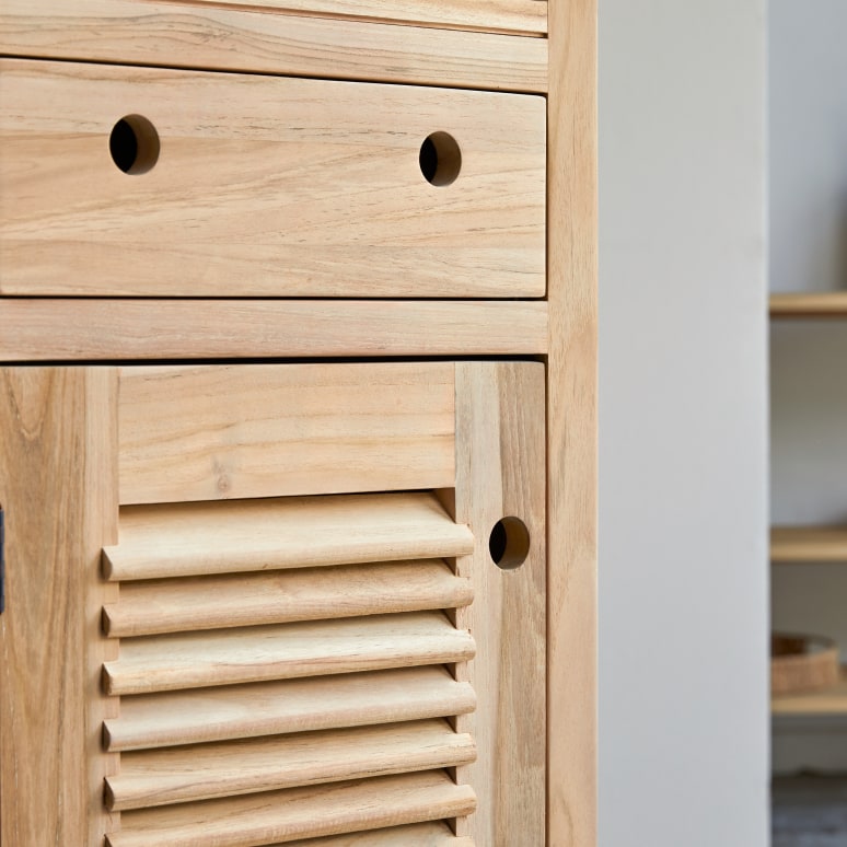 Coline - Solid Teak Column