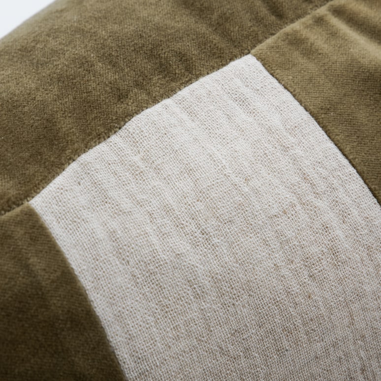 Sono - Copricuscino in cotone da 60x40 cm, ambra