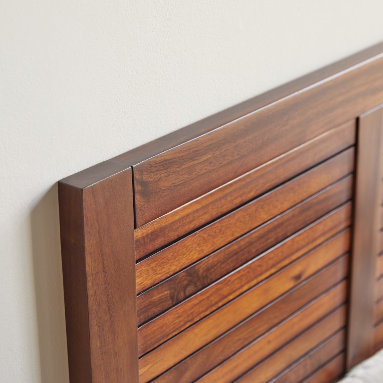 Loggia - Headboard in solid acacia, 90 cm