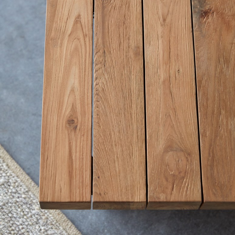 Joaquin - Poltrona in teak massello riciclato