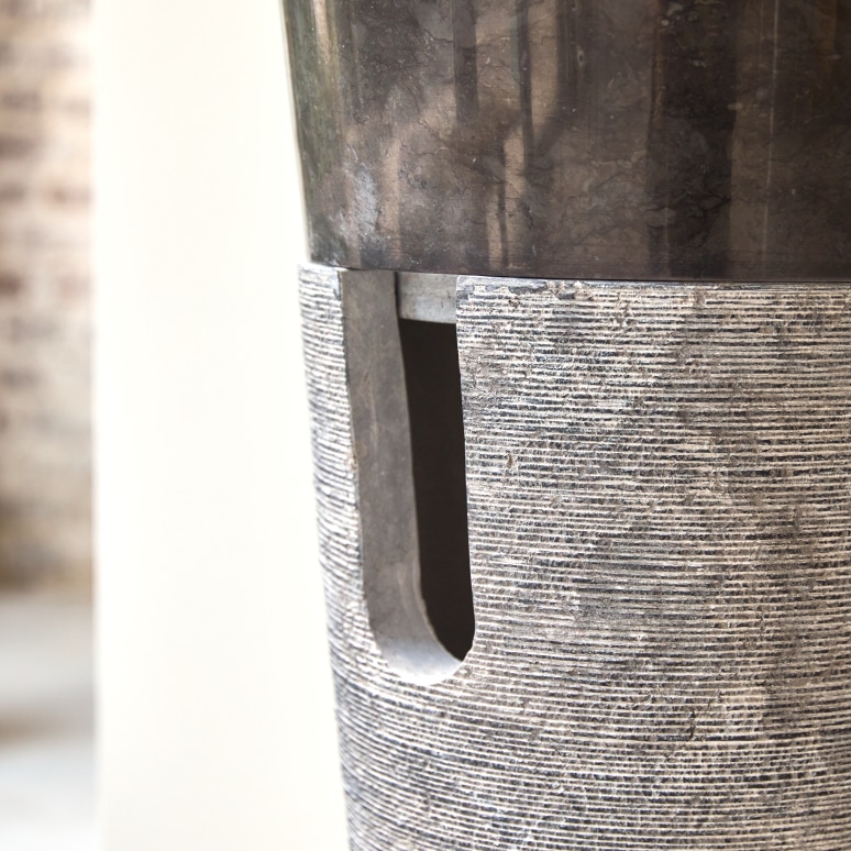 Koni - Lavabo in marmo a colonna