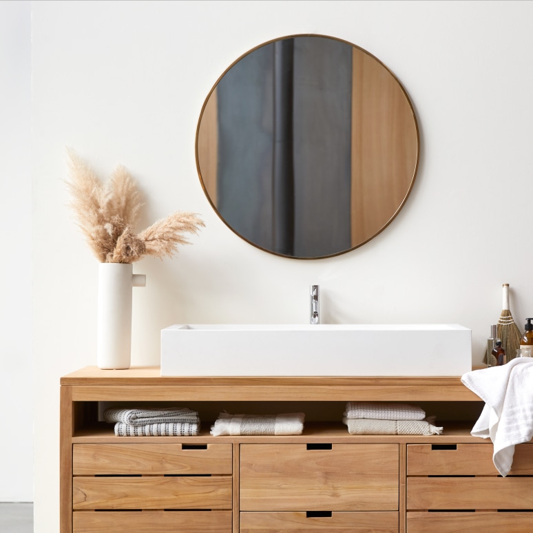 Serena - Mobile per il bagno in teak massello 165 cm