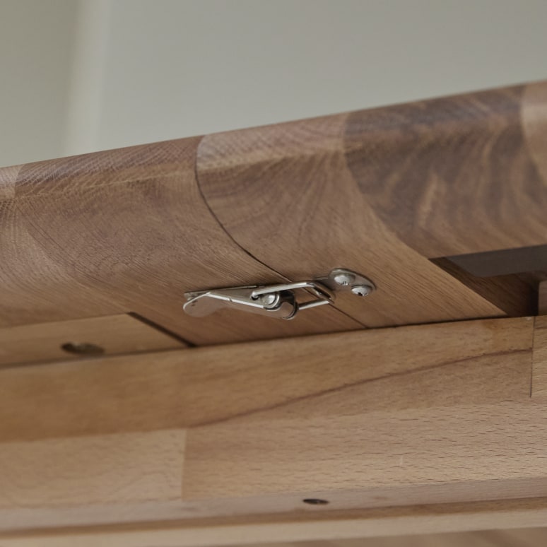 Clara - Solid Oak Extendable Table for 6 to 12 people