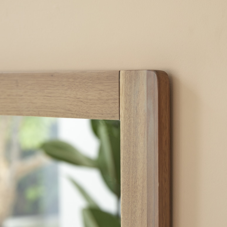 Lila - Solid Acacia Mirror