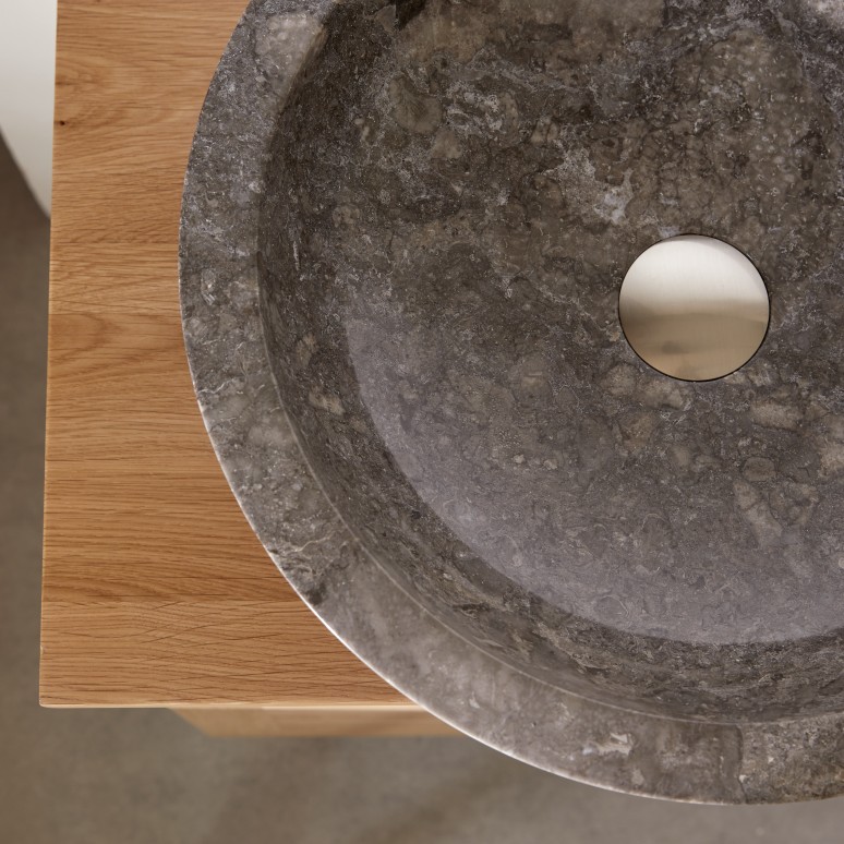 Calypso - Lavabo in marmo grey