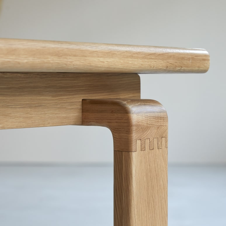 Sybille - Massief eiken tafel voor 6/8 personen