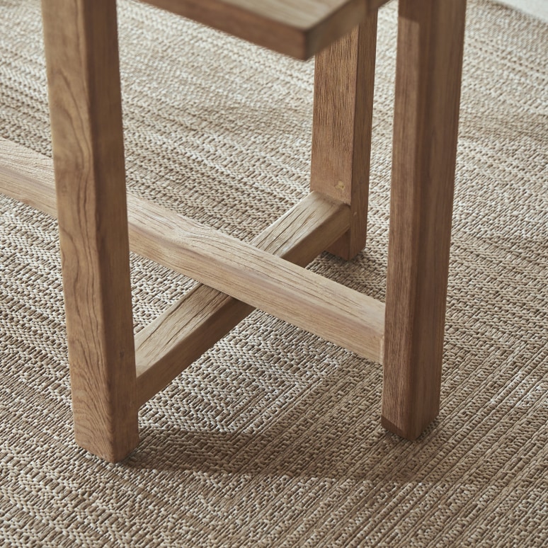 Antonia - Tavolo da giardino in teak massello riciclato 6-8 persone