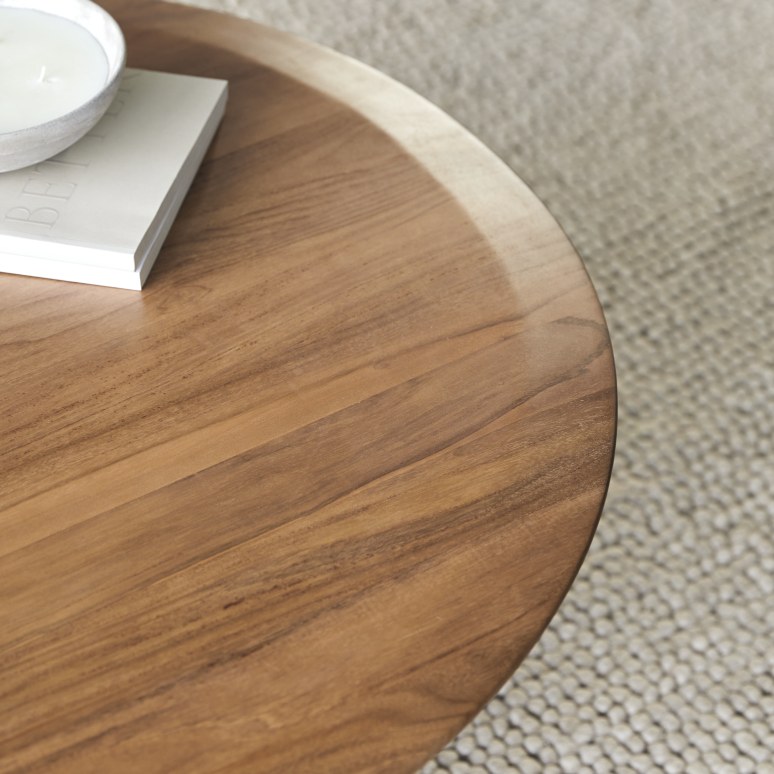 Gonzague - Salontafel in massief teak, groot model