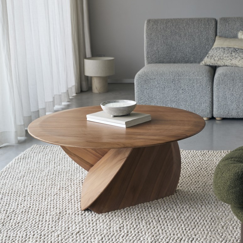 Gonzague - Salontafel in massief teak, groot model