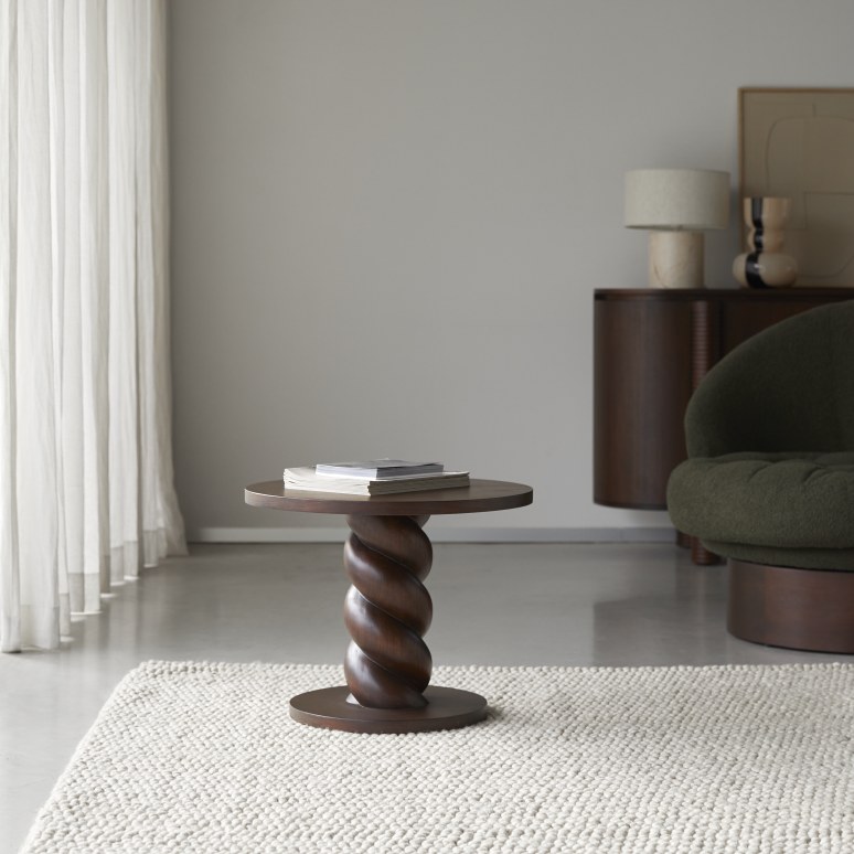 Liza - Mindi side table, brown