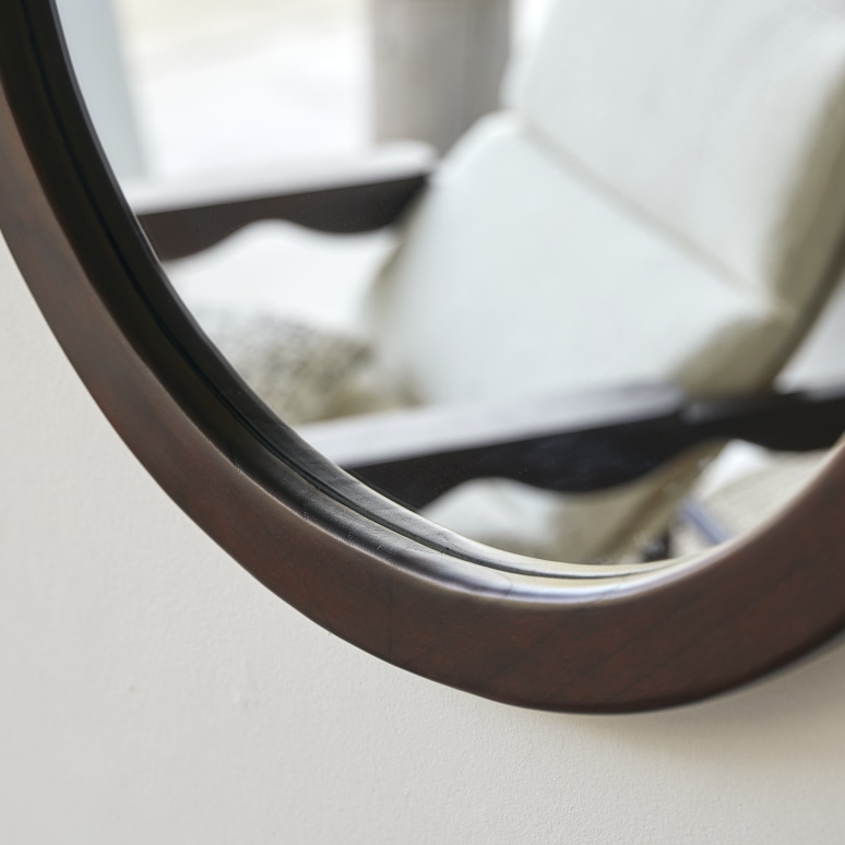 Agate - Miroir en mindi 105x65 cm