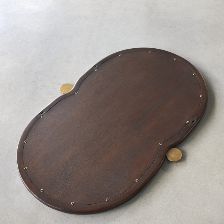 Agate - Spiegel aus Mindiholz, 105 x 65 cm