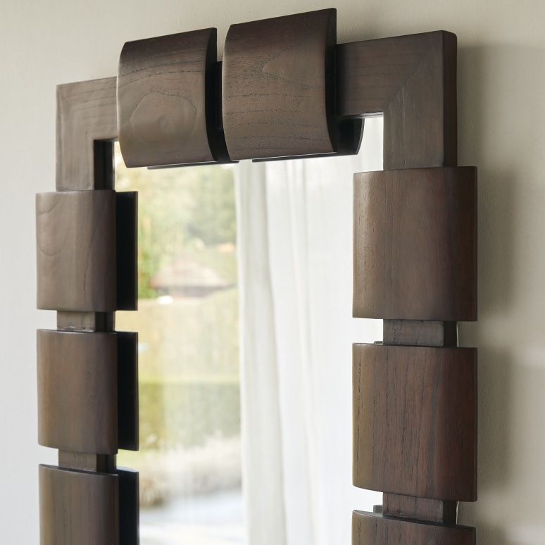 Isaac - Spiegel aus Mindiholz, 85 x 67,5 cm