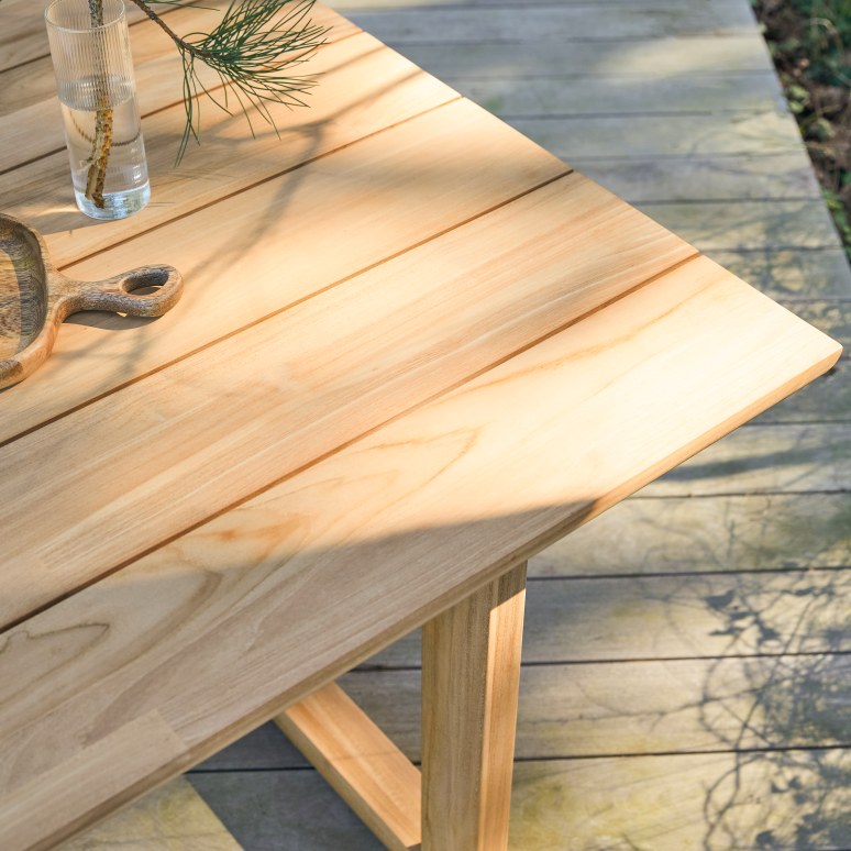 Noah - Tuintafel in massief teak voor 8/10 personen
