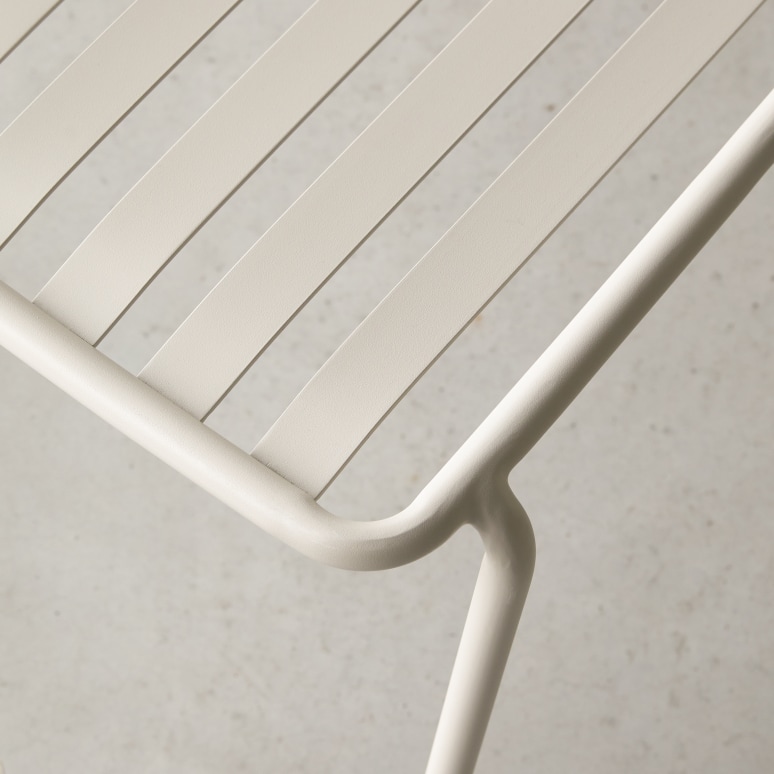 Gaby - Sessel Cream aus Metall