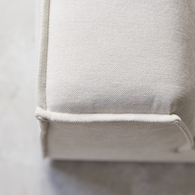 Dario - Chauffeuse modulable en tissu beige