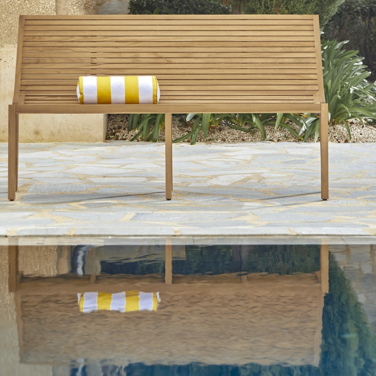 Splash - Coussin traversin français 40x15 cm