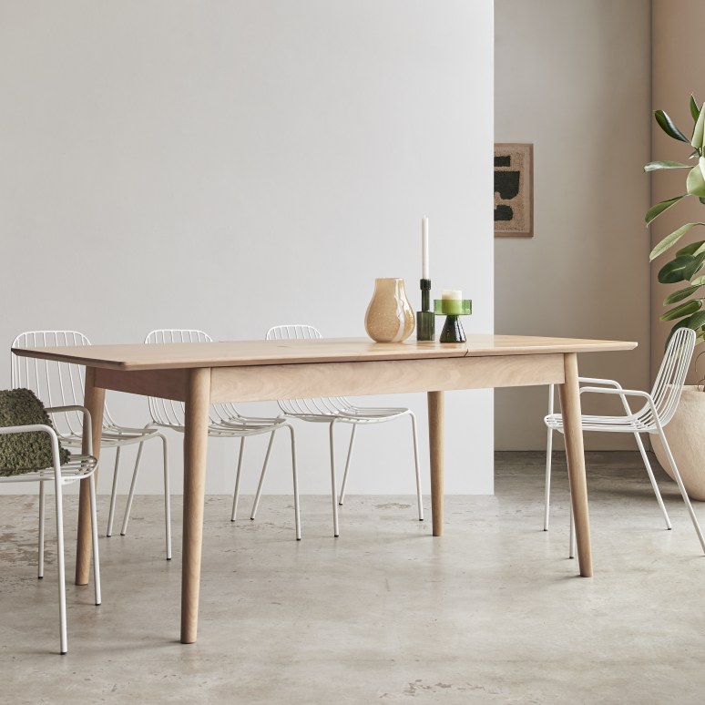 Cloé - Table extensible en manguier massif 4-6 pers.