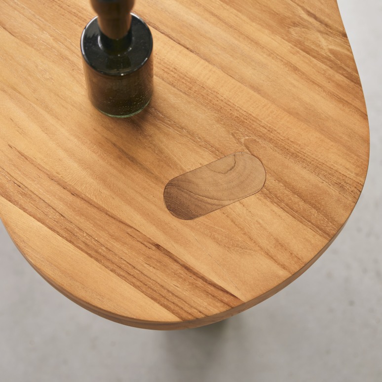 Lothaire - Table basse en teck massif