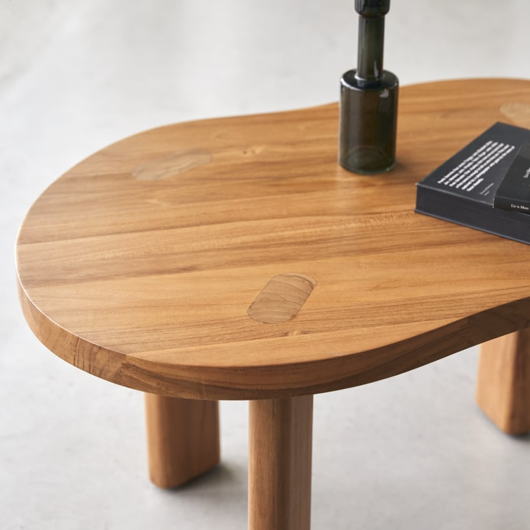 Lothaire - Tavolino in teak massello