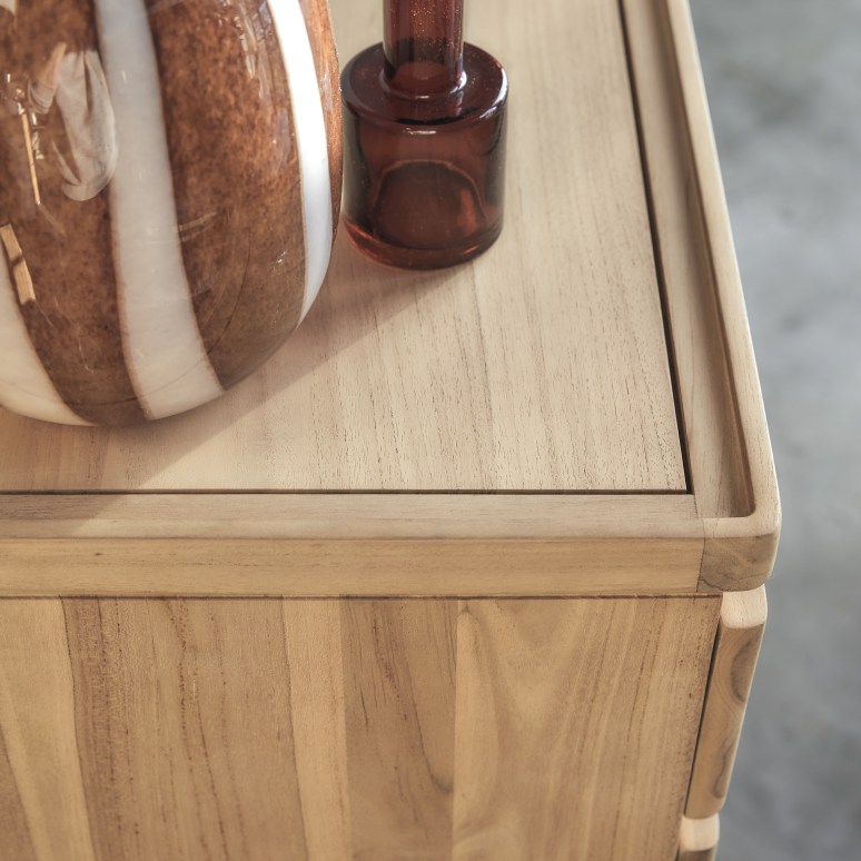 Nino - Tallboy in solid teak