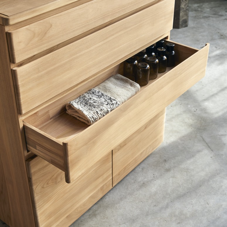 Nino - Buffetkast in massief teak 110 cm