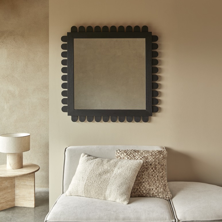 Alden - Coussin en coton 60x40 cm