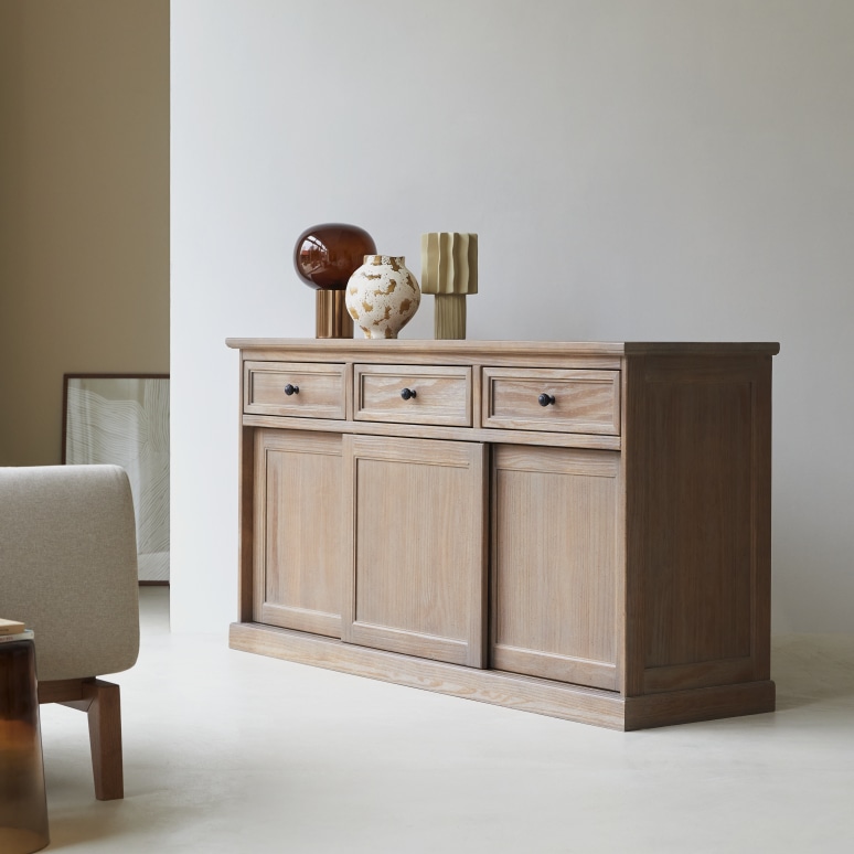 Roma - Solid pine sideboard 170 cm