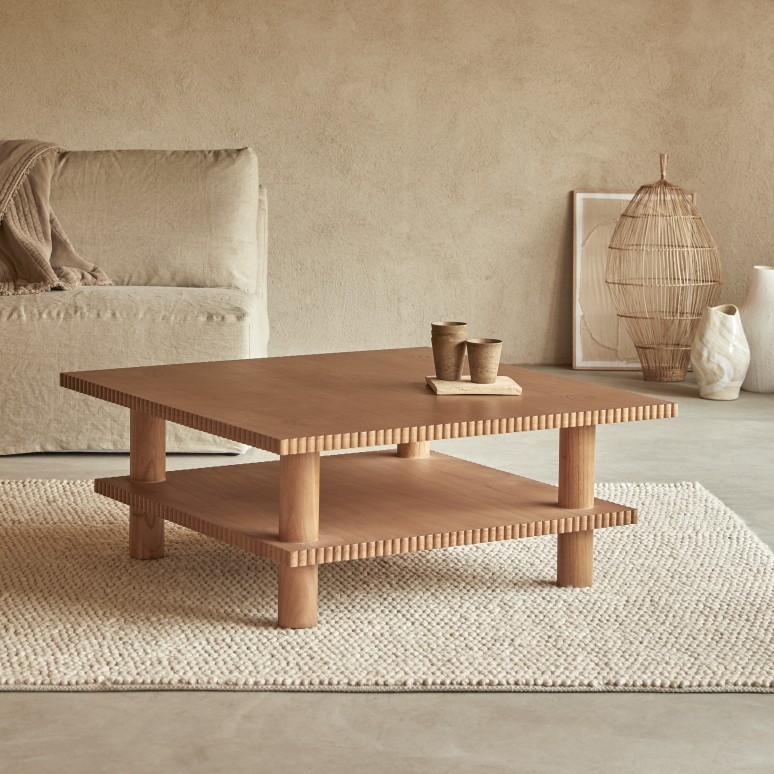 Mollie - Table basse en Mindi