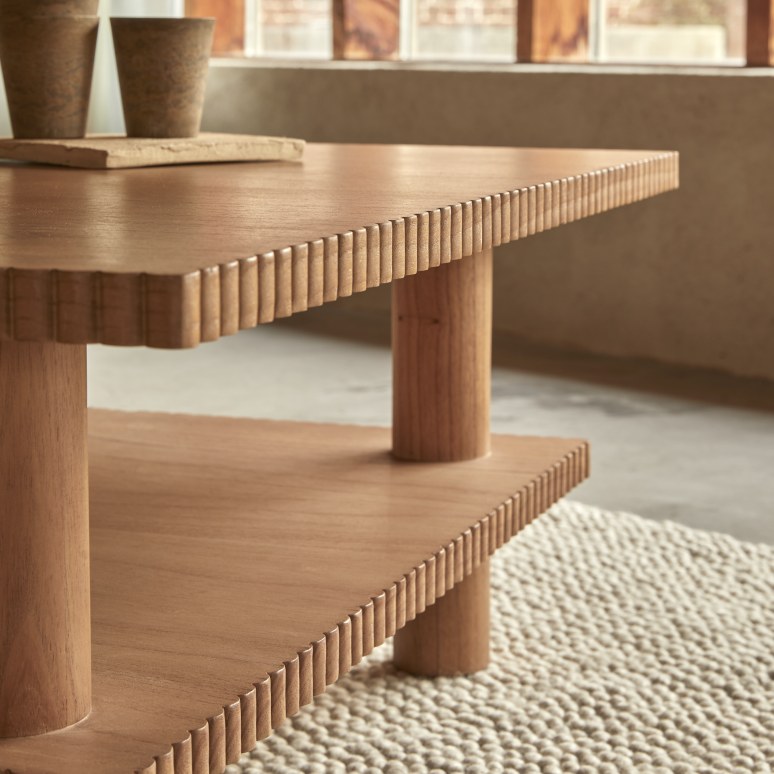 Mollie - Mindi wood coffee table