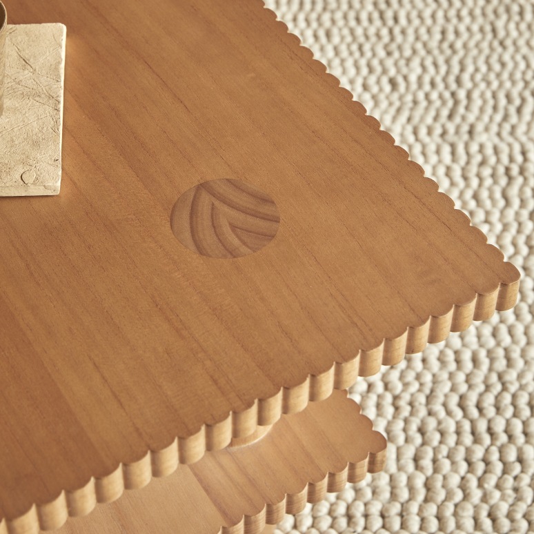 Mollie - Mindihouten salontafel