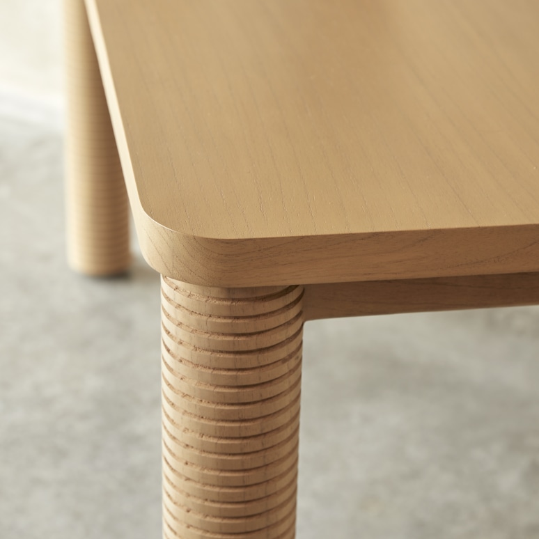 Leandro - Console table in mindi wood