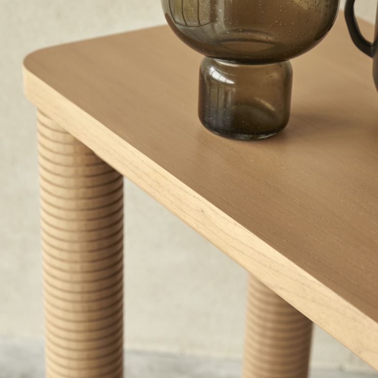 Leandro - Console table in mindi wood