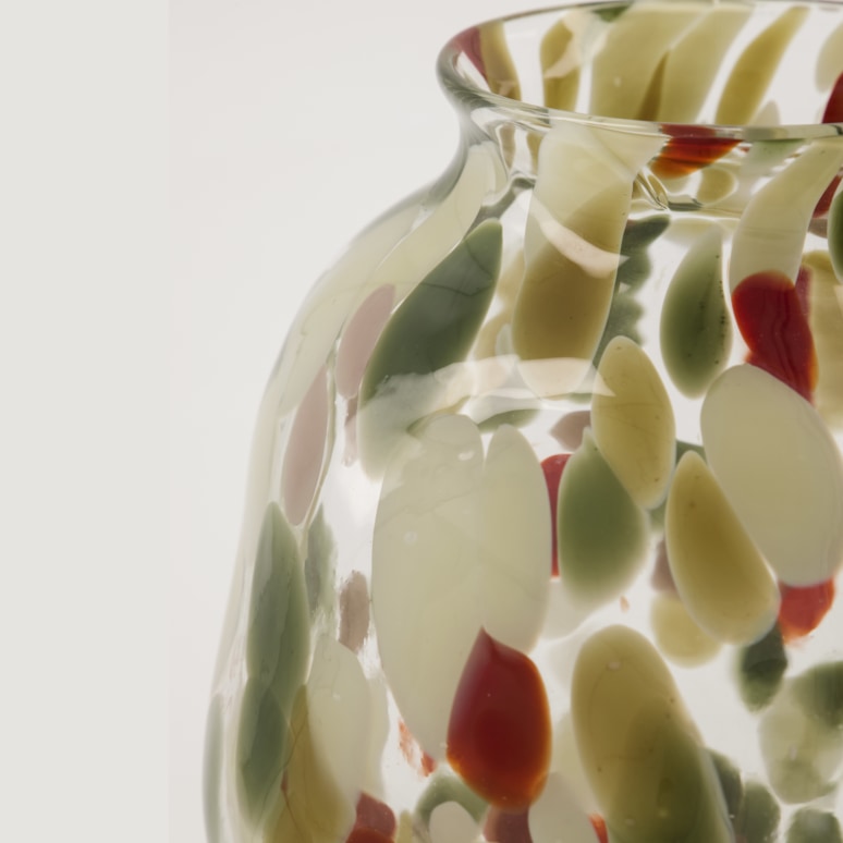 Dot - Glass vase