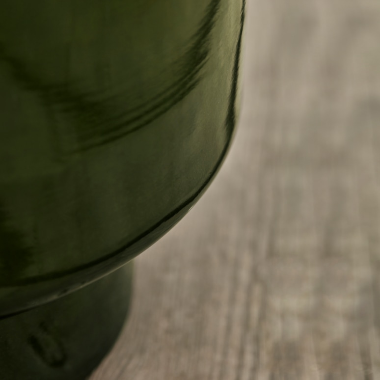 Pile - Ensemble de cache-pot en acier, vert