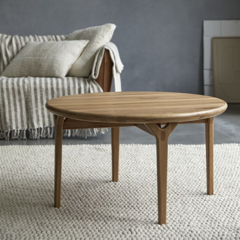 Clara - Massief eiken salontafel